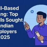 Skill-based hiring in India 2025 illustration.
